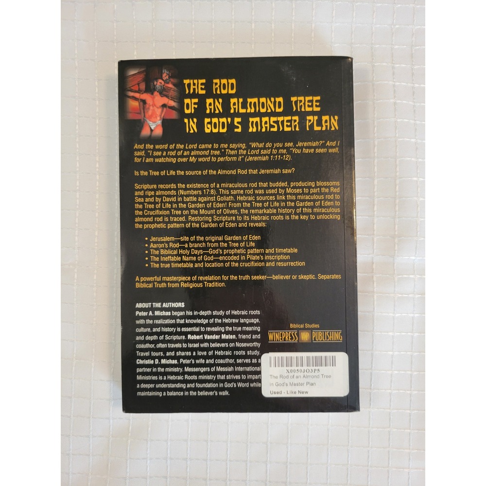 The Rod of an Almond Tree in Gods Master Plan Peter Michas Signed Robert Vander - Picture 2 of 8